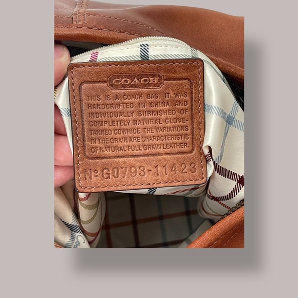 Coach Bleecker Tattersall duffle near-vintage - Picture 13 of 14